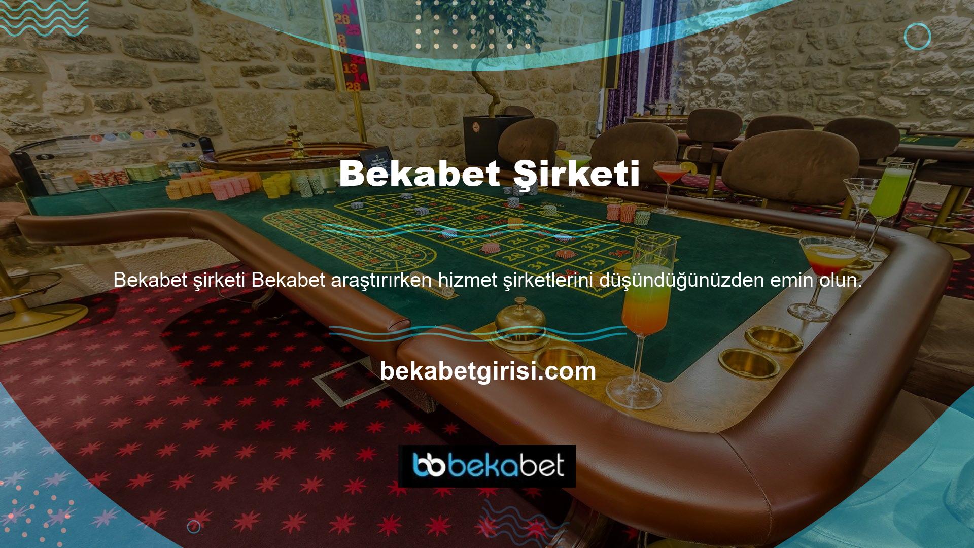 Olası radar servis sağlayıcıları bahis seçenekleri sunmak için Bekabet kullanır