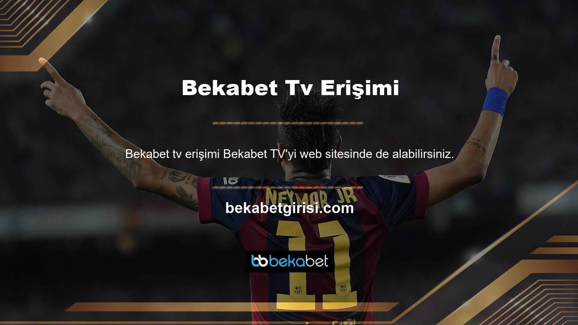 Tüm yayın maçlarını sorunsuz bir şekilde tam HD kalitesinde izleyebilirsiniz