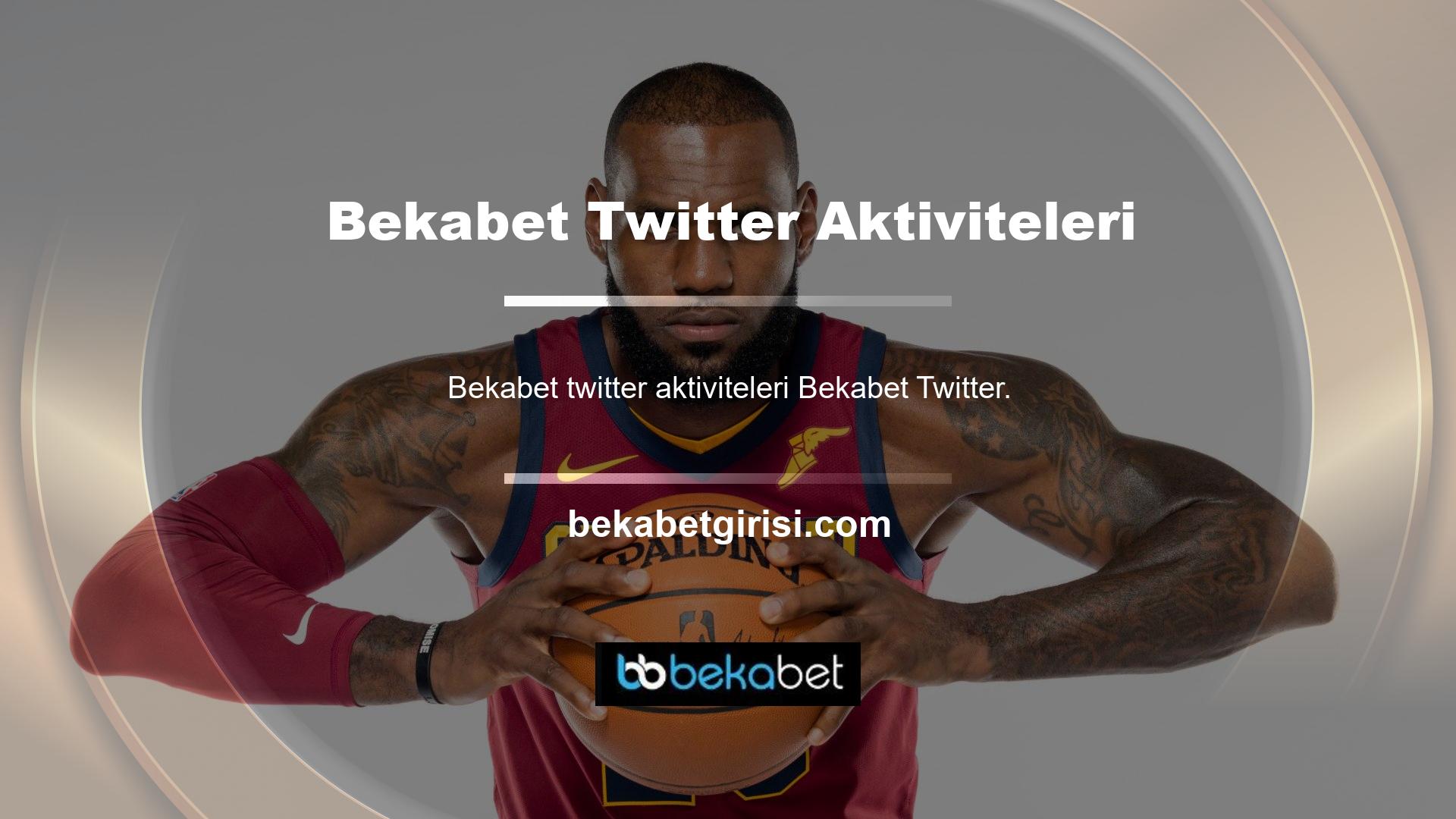 Bekabet Twitter hakkında birçok çalışma ve hashtag var
